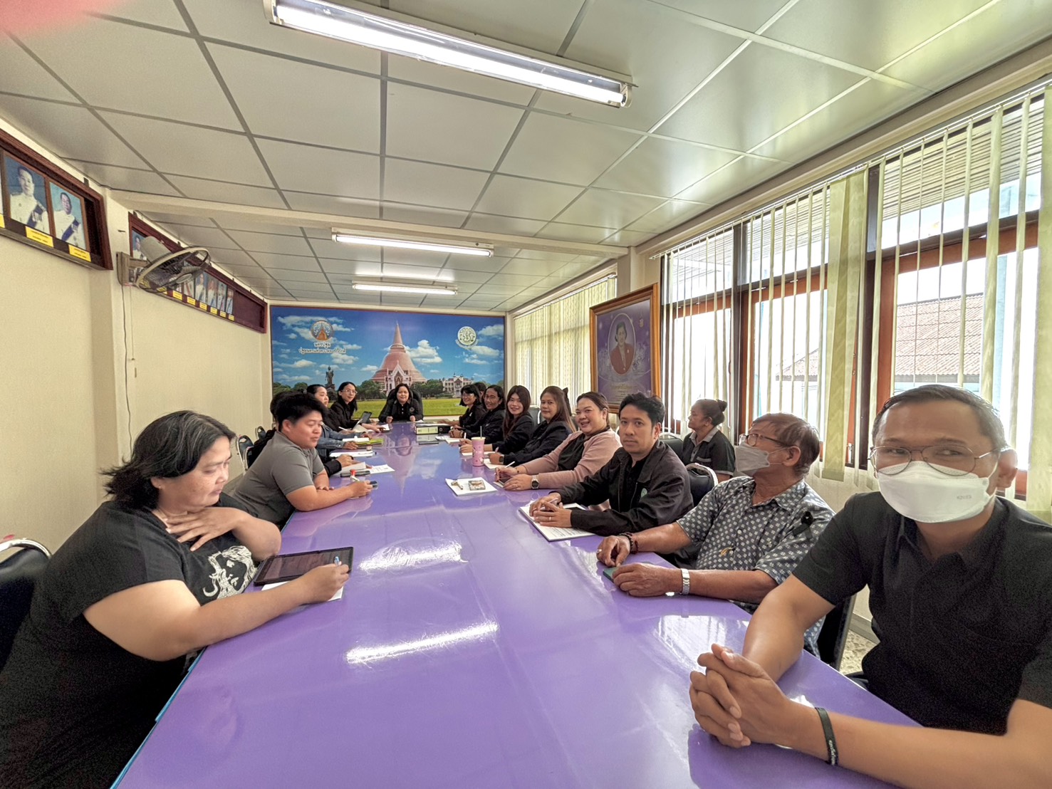 การประชุมสำนักงานฯ ประจำเดือนพฤศจิกายน 2568