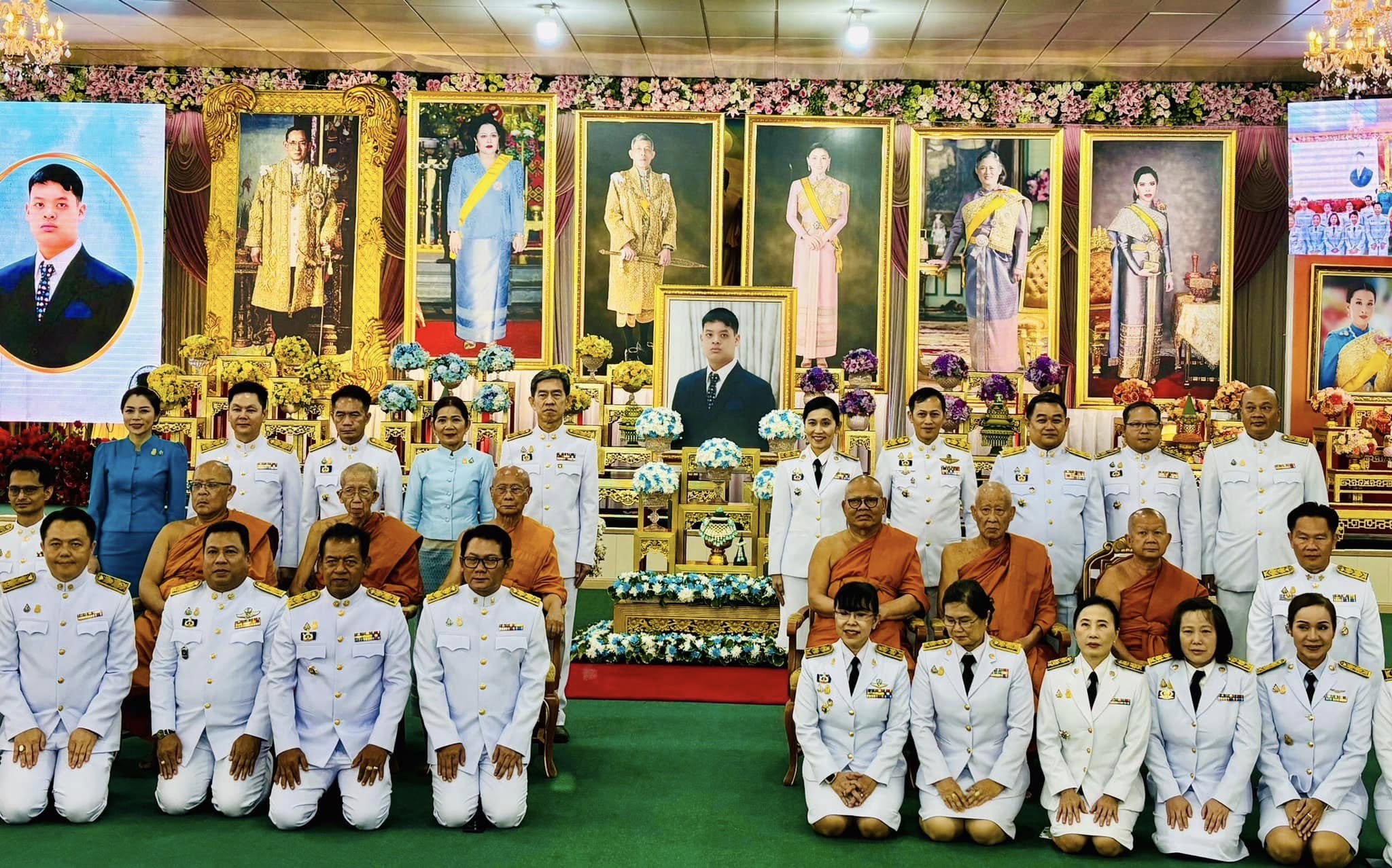 พิธีเจริญพระพุทธมนต์บำเพ็ญกุศลแด่สมเด็จพระเจ้าลูกยาเธอ เจ้าฟ้าทีปังกรรัศมีโชติ มหาวชิโรตตมางกูร สิริวิบูลยราชกุมาร เนื่องในโอกาสวันคล้ายวันประสูติ 29 เมษายน
