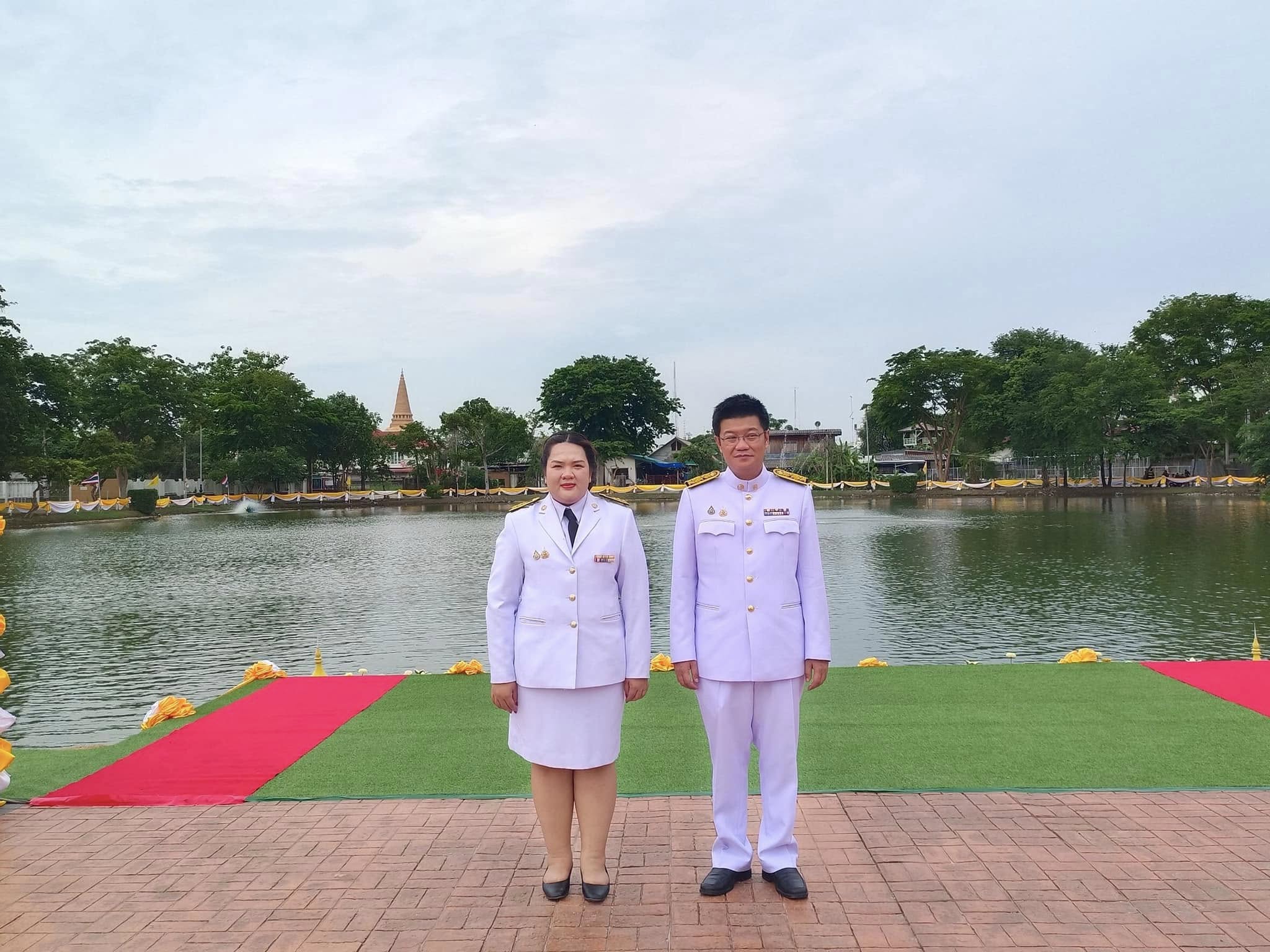 พิธีพลีกรรมตักน้ำพระพุทธมนต์ศักดิ์สิทธิ์ของจังหวัดนครปฐมเนื่องในโอกาสมหามงคล เฉลิมพระชนมพรรษา 6 รอบ 28 กรกฎาคม 2567
