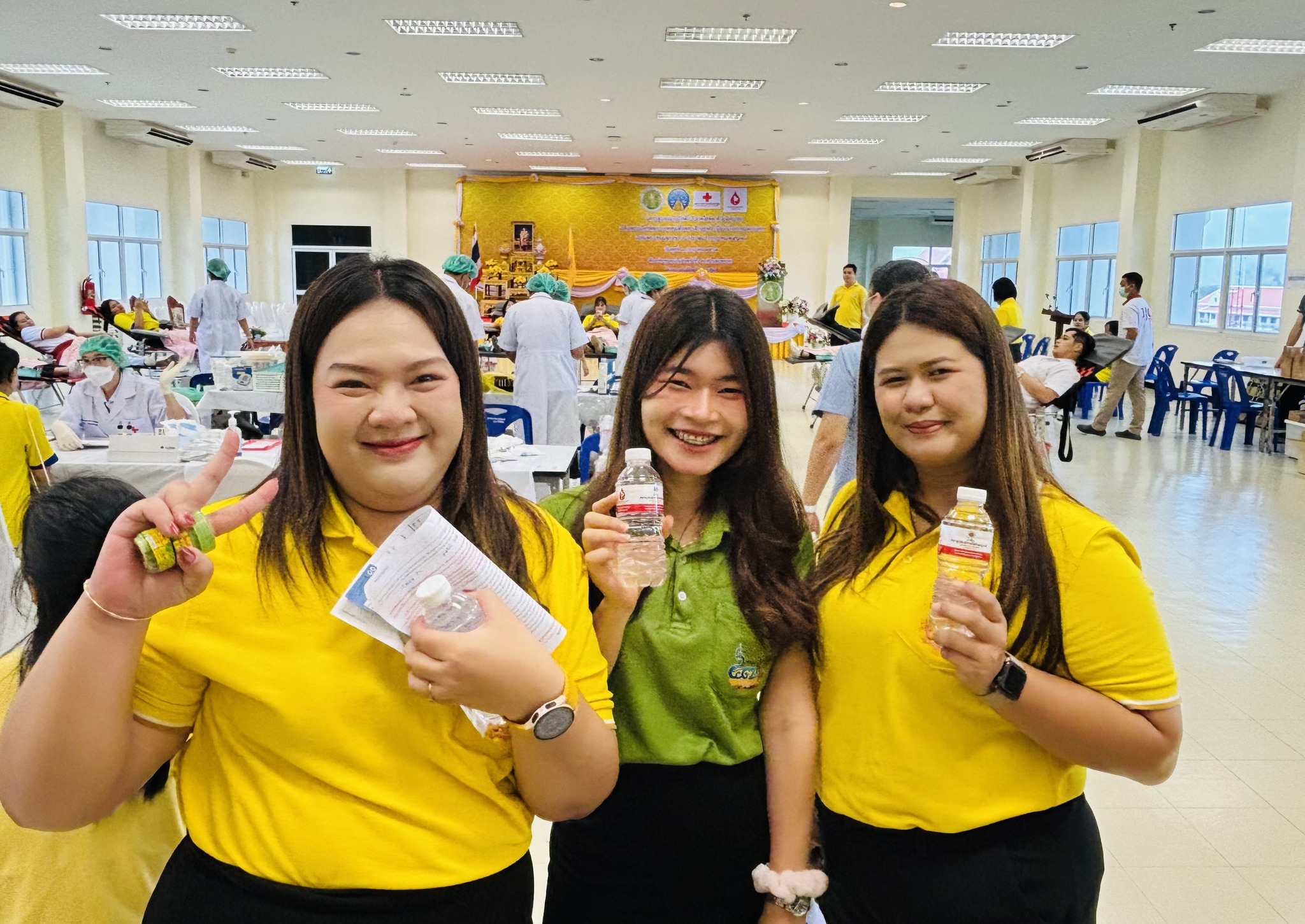 โครงการ นครปฐมรวมใจภักดิ์ บริจาคโลหิตด้วยจิตอาสา เฉลิมพระเกียรติพระบาทสมเด็จพระเจ้าอยู่หัว เนื่องในโอกาสมหามงคลเฉลิมพระชนมพรรษา 6 รอบ 28 กรกฎาคม 2567
