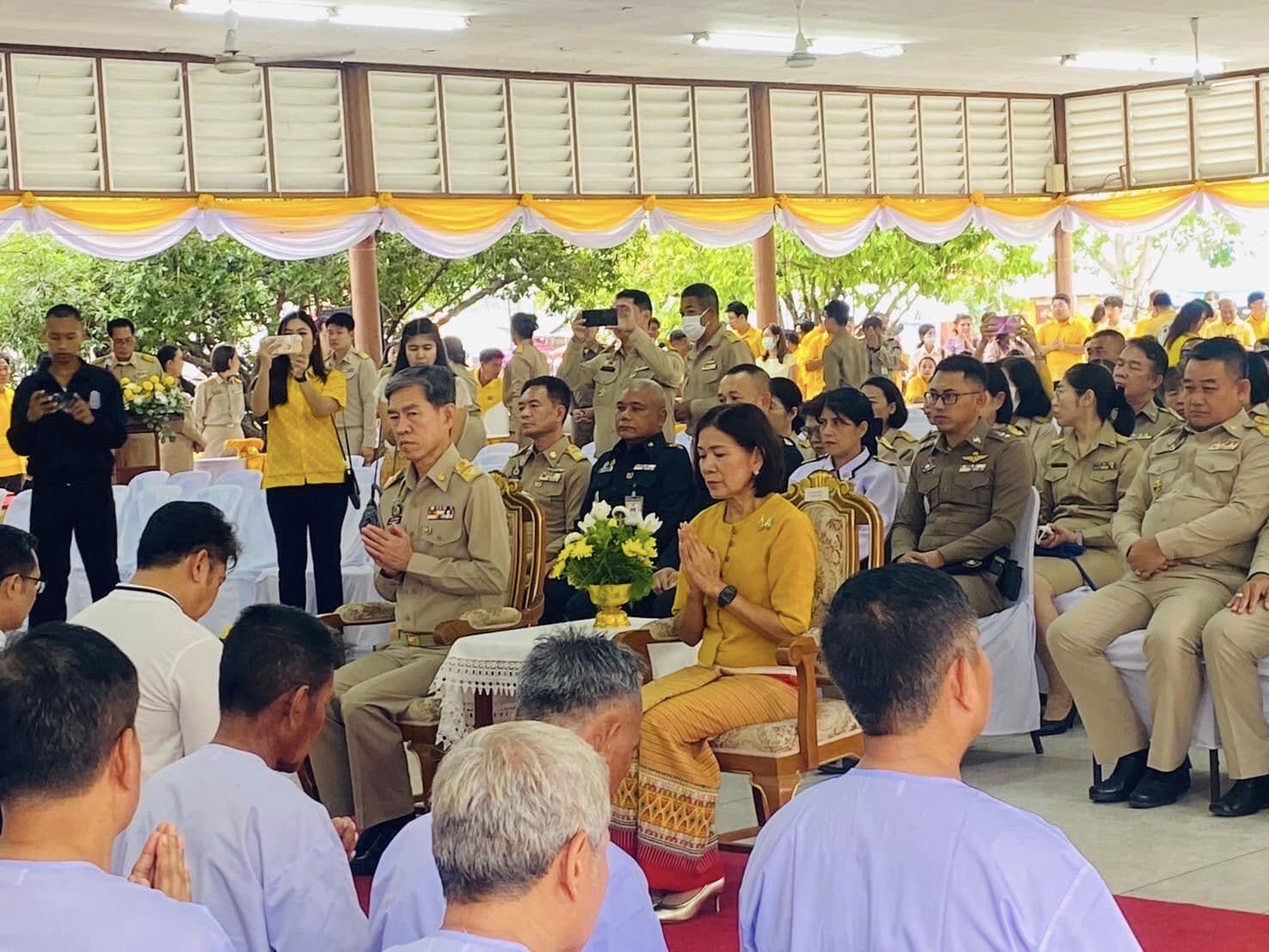 โครงการบรรพชาอุปสมบท(พิธีปลงผมและพิธีเทศน์สอนนาค) เฉลิมพระเกียรติพระบาทสมเด็จพระเจ้าอยู่หัว เนื่องในโอกาสพระราชพิธีมหามงคลเฉลิมพระชนมพรรษา 6 รอบ 28 กรกฎาคม 2567