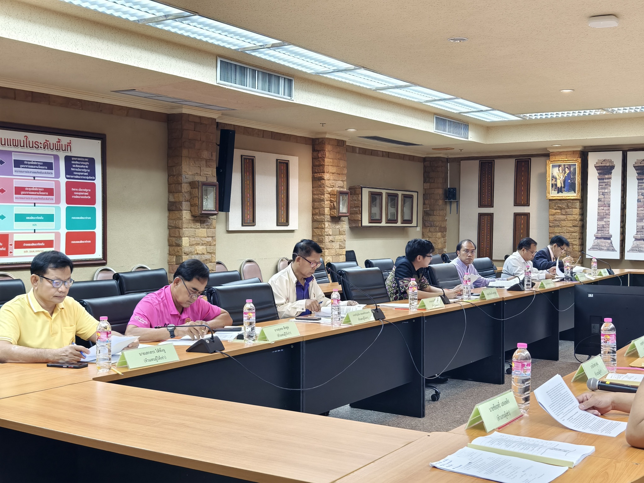 ร่วมประชุมคณะกรรมการการเช่าที่ดินเพื่อเกษตรกรรมจังหวัดนครปฐม (คชก. จังหวัดนครปฐม) ครั้งที่ 1/2568
