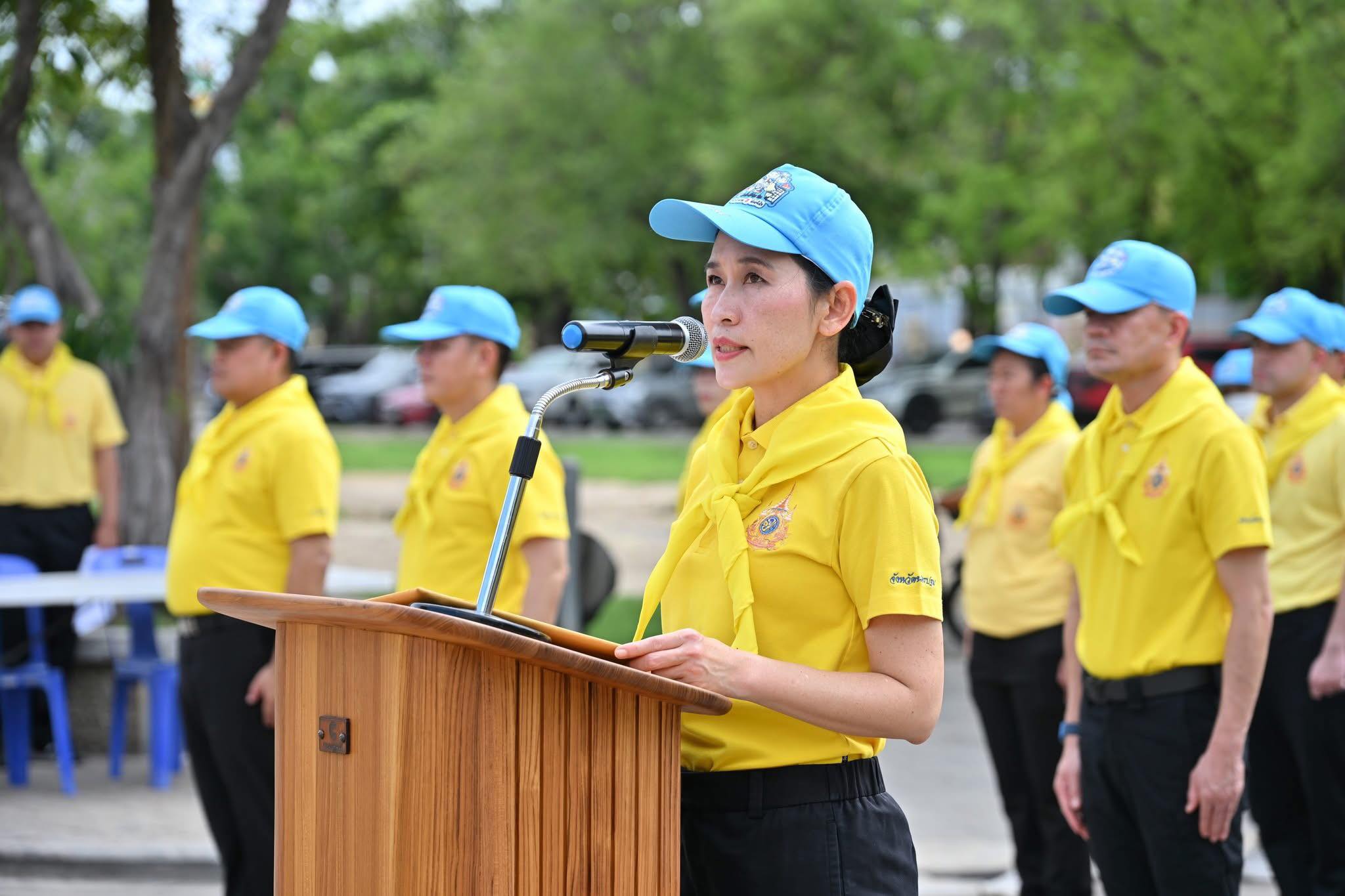 กิจกรรมจิตอาสาพัฒนาปรับภูมิทัศน์โดยรอบองค์พระปฐมเจดีย์ เนื่องในโอกาสวันคล้ายวันพระราชสมภพสมเด็จพระนางเจ้าฯ พระบรมราชินี