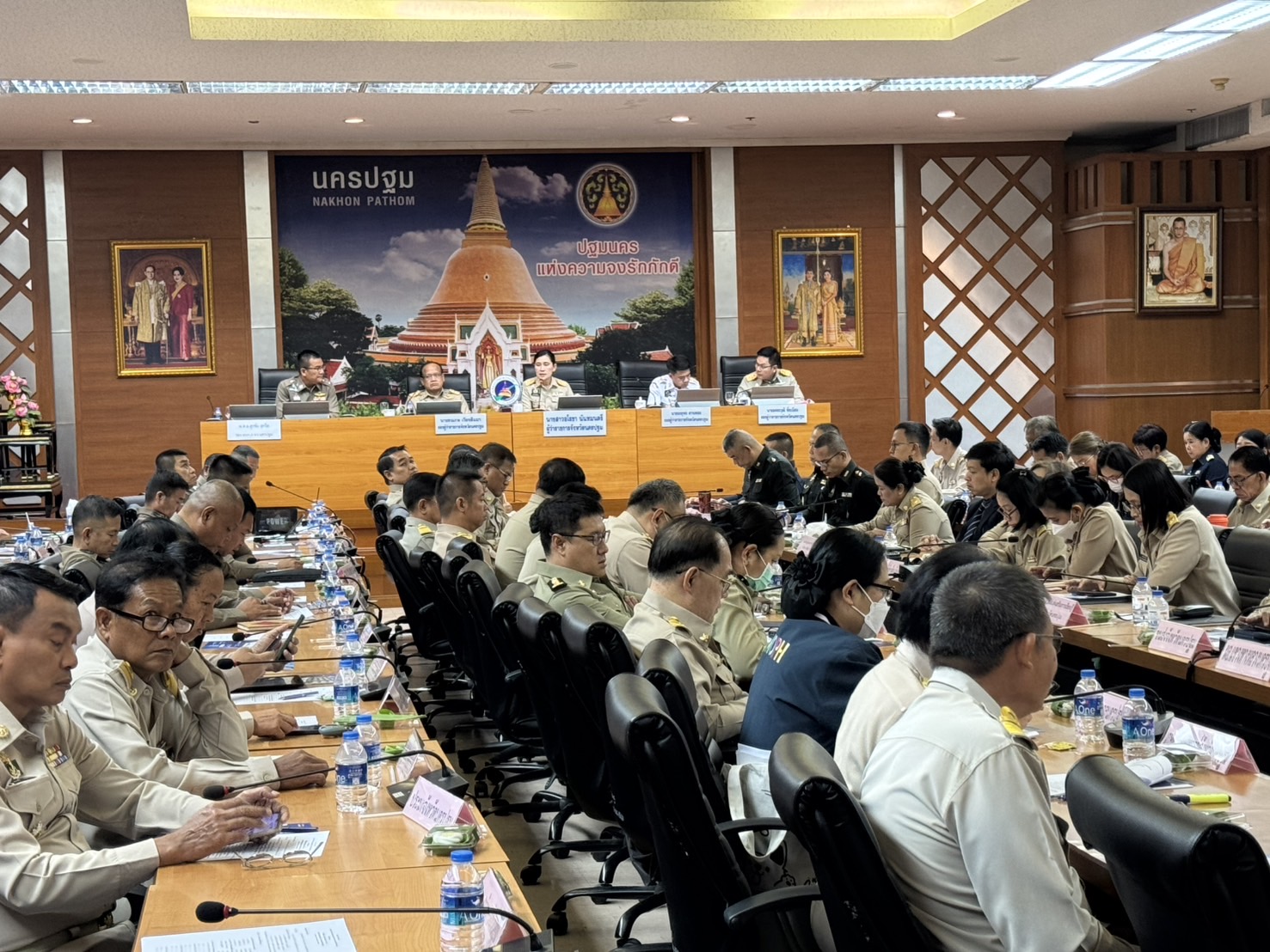 ร่วมประชุมคณะกรมการจังหวัด และหัวหน้าส่วนราชการประจำจังหวัดนครปฐม ครั้งที่ 6/2568 ประจำเดือน มิถุนายน 2568
