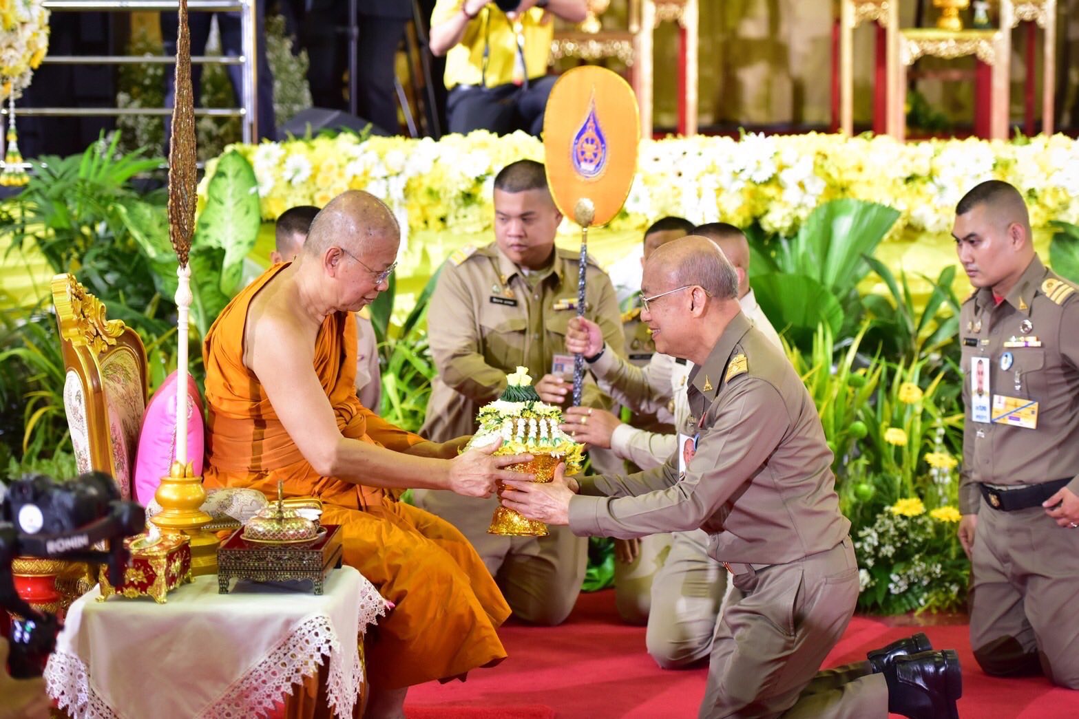 พิธีเปิดงาน ”สืบสานงานพ่อ ต่อยอดทุนเล่าเรียนหลวงสำหรับพระสงฆ์ไทย”