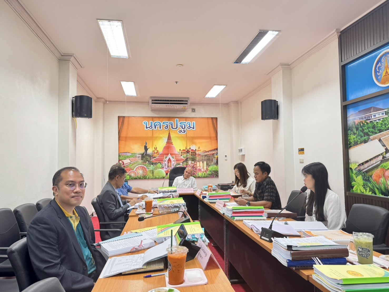 การประชุมคณะอนุกรรมการโครงสร้างและอัตรากำลังส่วนราชการขององค์การบริหารส่วนตำบล ครั้งที่ 3/2568