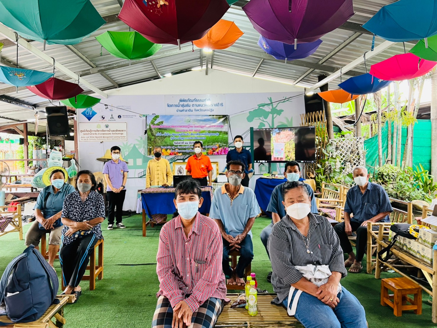 โครงการส่งเสริมและพัฒนาเกษตรทฤษฎีใหม่ในเขตปฏิรูปที่ดินจังหวัดนครปฐม ปีงบประมาณ พ.ศ. 2565 ครั้งที่ 2 หลักสูตรการพัฒนาบรรจุภัณฑ์ 