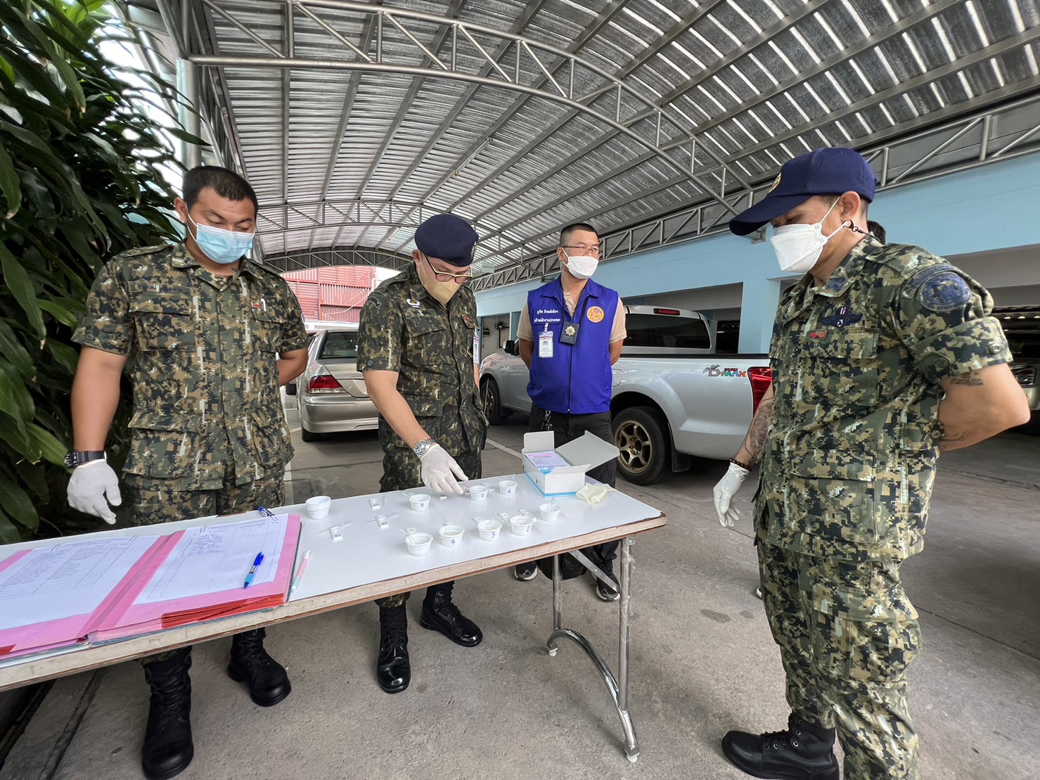 แผนการปฏิบัติการออกตรวจหาสารเสพติดบุคลากรในจังหวัดนครปฐม