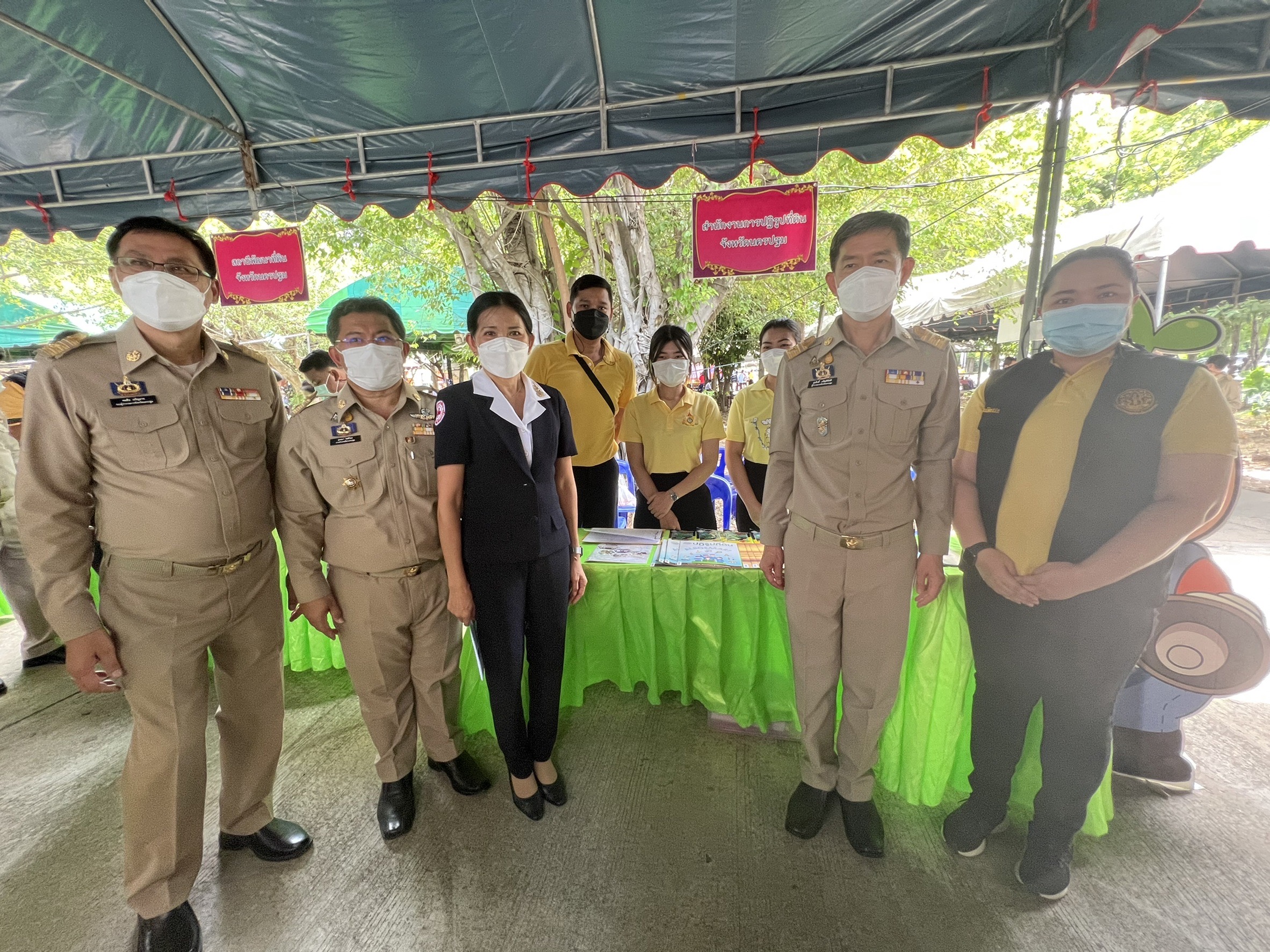 โครงการจังหวัดนครปฐมพบประชาชนและโครงการหน่วยบำบัดทุกข์ บำรุงสุข สร้างรอยยิ้มให้ประชาชนจังหวัดนครปฐม ครั้งที่ 2 ประจำปี พ.ศ. 2565
