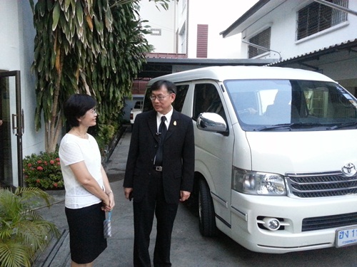 เลขาธิการ ส.ป.ก. ตรวจเยี่ยม ส.ป.ก.นครปฐม  