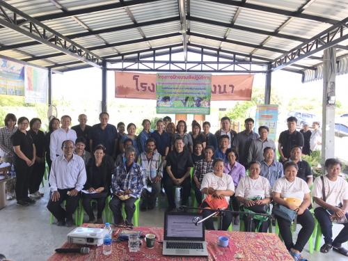 โครงการฝึกอบรมเชิงปฏิบัติการเตรียมความพร้อมผู้นำเกษตรกรเข้าสู่ระบบการรับรองแบบมีส่วนร่วม