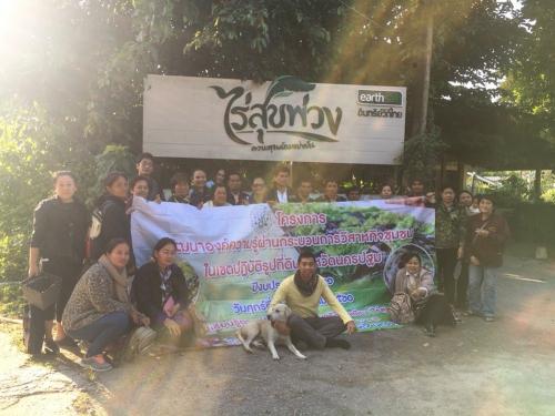 โครงการพัฒนาองค์ความรู้ผ่านกระบวนการวิสาหกิจชุมชนในเขตปฏิรูปที่ดินจังหวัดนครปฐม ปีงบประมาณ 2561
