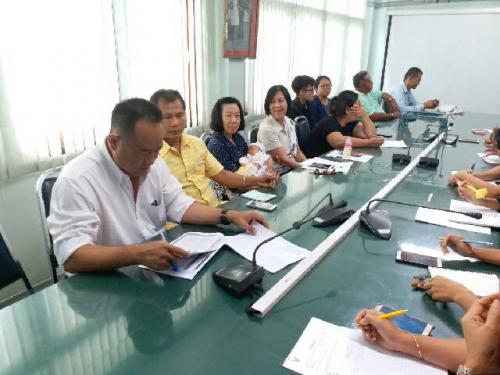 ประชุมสำนักงานประจำเดือนพฤษภาคม 2561