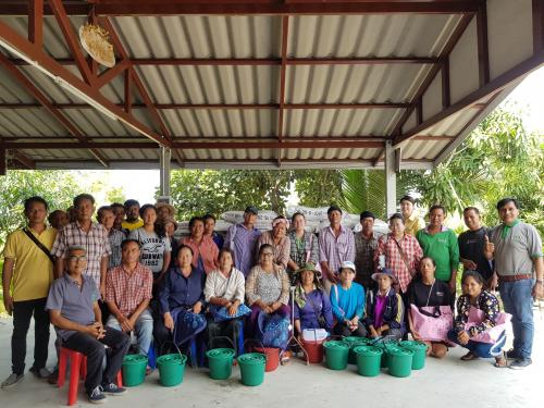 จัดฝึกอบรมเชิงปฏิบัติการ การทำปุ๋ยยูเรียน้ำ ภายใต้โครงการแปลงใหญ่ ปีงบประมาณ 2562