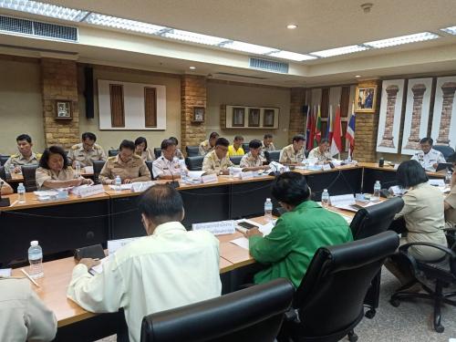 การประชุมคณะอนุกรรมการพัฒนาการเกษตรและสหกรณ์ระดับจังหวัด ครั้งที่ 5/2562