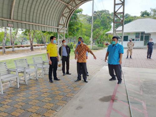 ตรวจติดตาม การปฏิบัติตามประกาศคณะกรรมการโรคติดต่อจังหวัดนครปฐม 