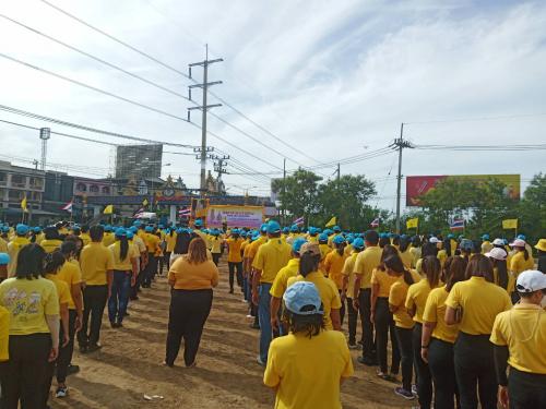 พิธีเปิดซุ้มประตูเมืองเฉลิมพระเกียรติ เนื่องในโอกาสมหามงคลพระราชพิธีบรมราชาภิเษก