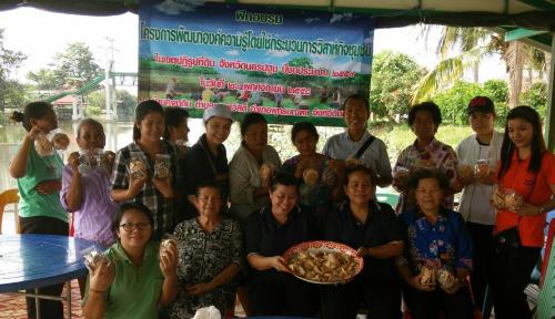 โครงการพัฒนาองค์ความรู้โดยใช้กระบวนการวิสาหกิจชุมชน  