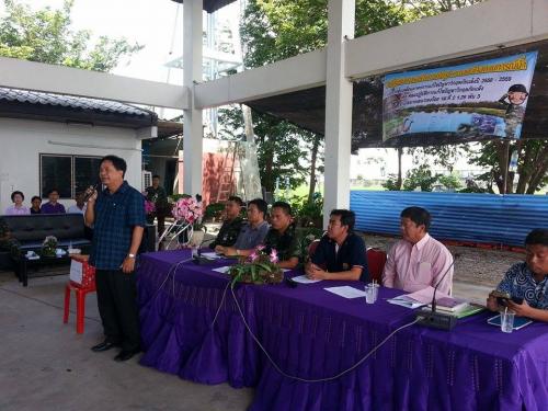 ร่วมเวทีชุมชน การสร้างการรับรู้ความเข้าใจสถานการน้ำ