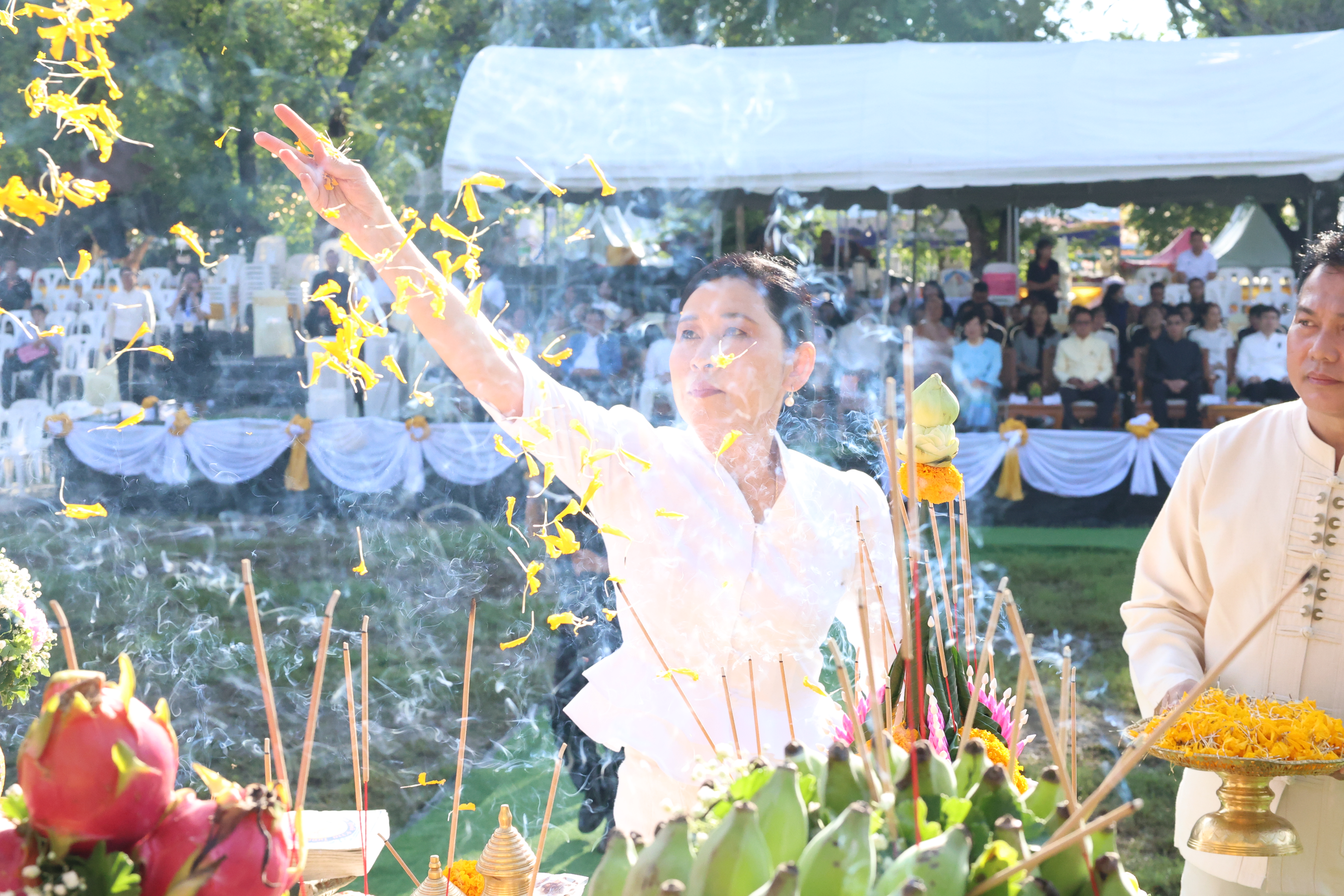 title - ส.ป.ก.นครปฐม เข้าร่วมงานพิธีบวงสรวง “แสดง แสง สี เสียง ตำนานเมืองนครปฐม” ภายใต้โครงการพัฒนาการท่องเที่ยวเชิงอาหารและวัฒนธรรม ที่เป็นอัตลักษณ์ของจังหวัดนครปฐม