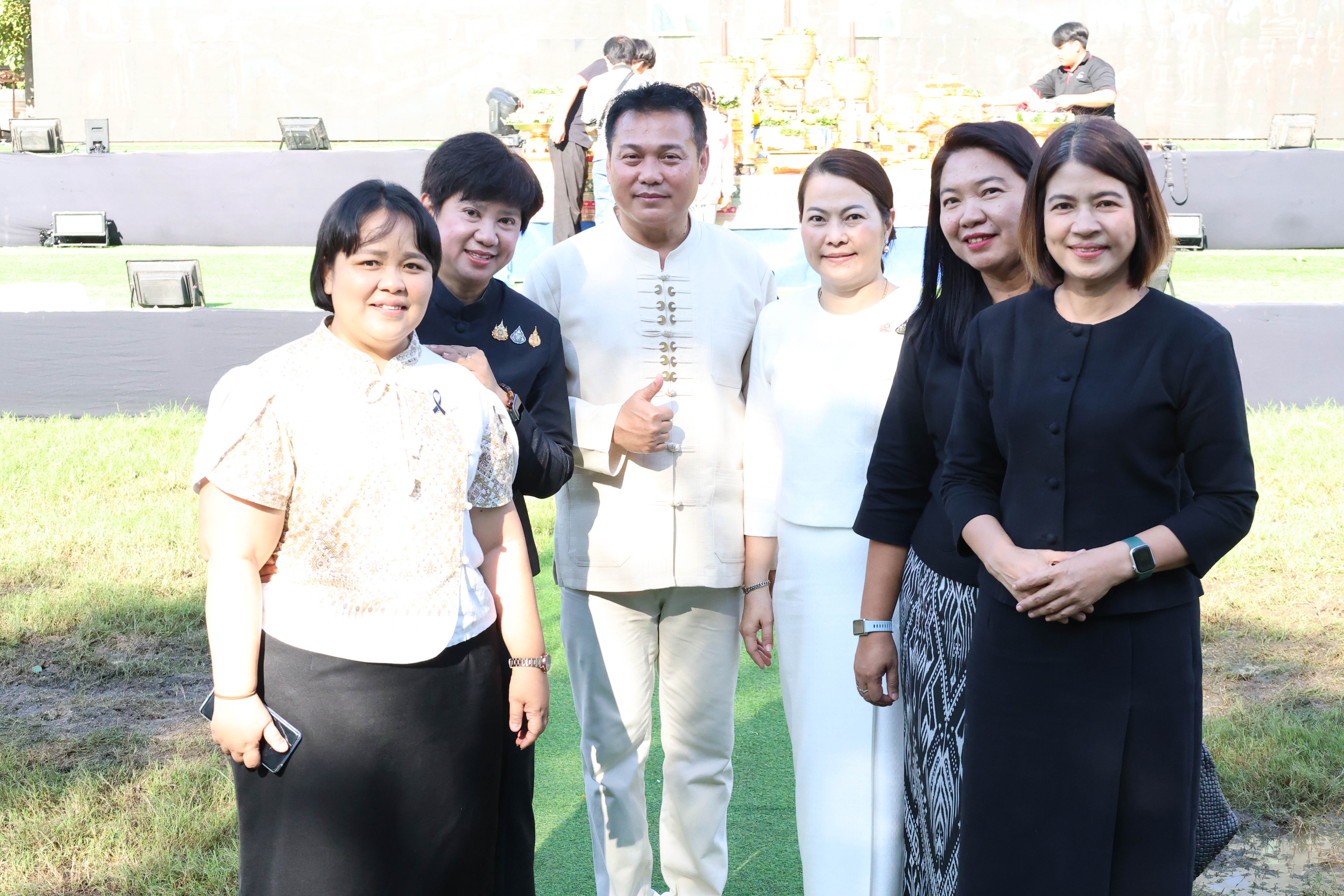 title - ส.ป.ก.นครปฐม เข้าร่วมงานพิธีบวงสรวง “แสดง แสง สี เสียง ตำนานเมืองนครปฐม” ภายใต้โครงการพัฒนาการท่องเที่ยวเชิงอาหารและวัฒนธรรม ที่เป็นอัตลักษณ์ของจังหวัดนครปฐม