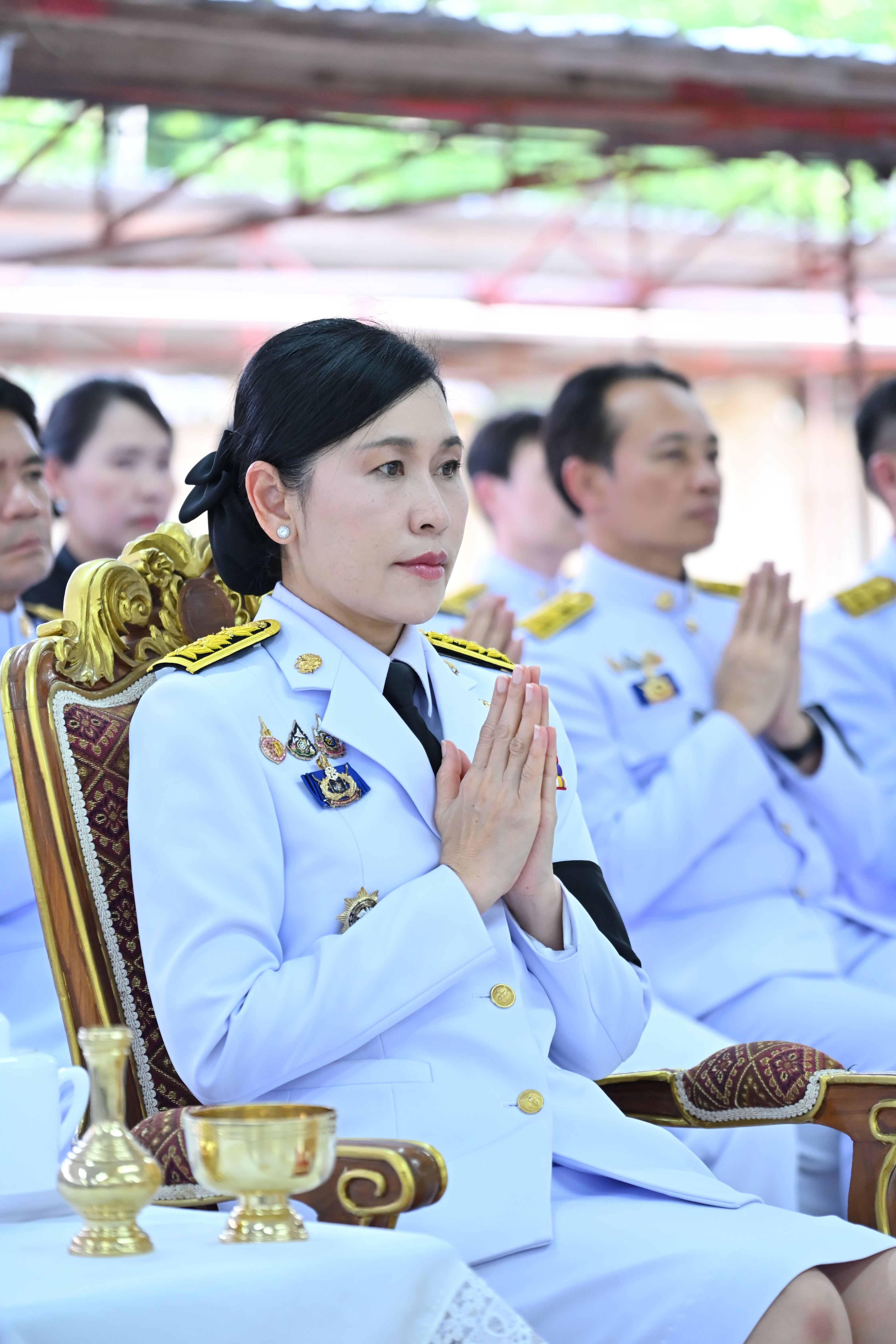 title - ส.ป.ก.นครปฐม เข้าร่วมพิธีบำเพ็ญกุศลสตมวาร 100 วัน เพื่ออุทิศถวายพระกุศลแด่ สมเด็จพระเจ้าลูกเธอ เจ้าฟ้าพัชรกิติยาภา นเรนทิราเทพยวดี กรมหลวงราชสาริณีสิริพัชร มหาวัชรราชธิดา