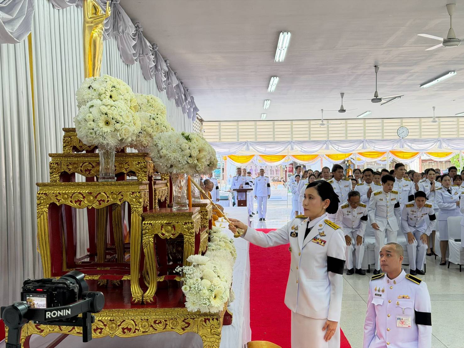 title - ส.ป.ก.นครปฐม เข้าร่วมพิธีบำเพ็ญกุศลและทำบุญตักบาตร ในวาระครบ 100 วัน (สตมวาร) แห่งการสิ้นพระชนม์ ถวายเป็นพระกุศลแด่ สมเด็จพระเจ้าลูกเธอ เจ้าฟ้าพัชรกิติยาภา นเรนทิราเทพยวดี กรมหลวงราชสาริณีสิริพัชร มหาวัชรราชธิดา