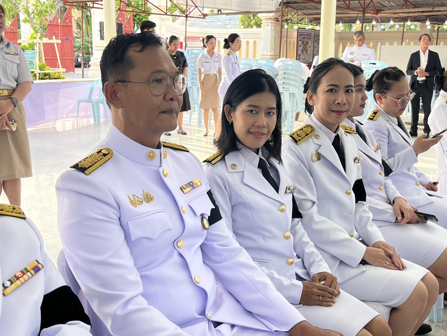 title - ส.ป.ก.นครปฐม เข้าร่วมพิธีบำเพ็ญกุศลและทำบุญตักบาตร ในวาระครบ 100 วัน (สตมวาร) แห่งการสิ้นพระชนม์ ถวายเป็นพระกุศลแด่ สมเด็จพระเจ้าลูกเธอ เจ้าฟ้าพัชรกิติยาภา นเรนทิราเทพยวดี กรมหลวงราชสาริณีสิริพัชร มหาวัชรราชธิดา