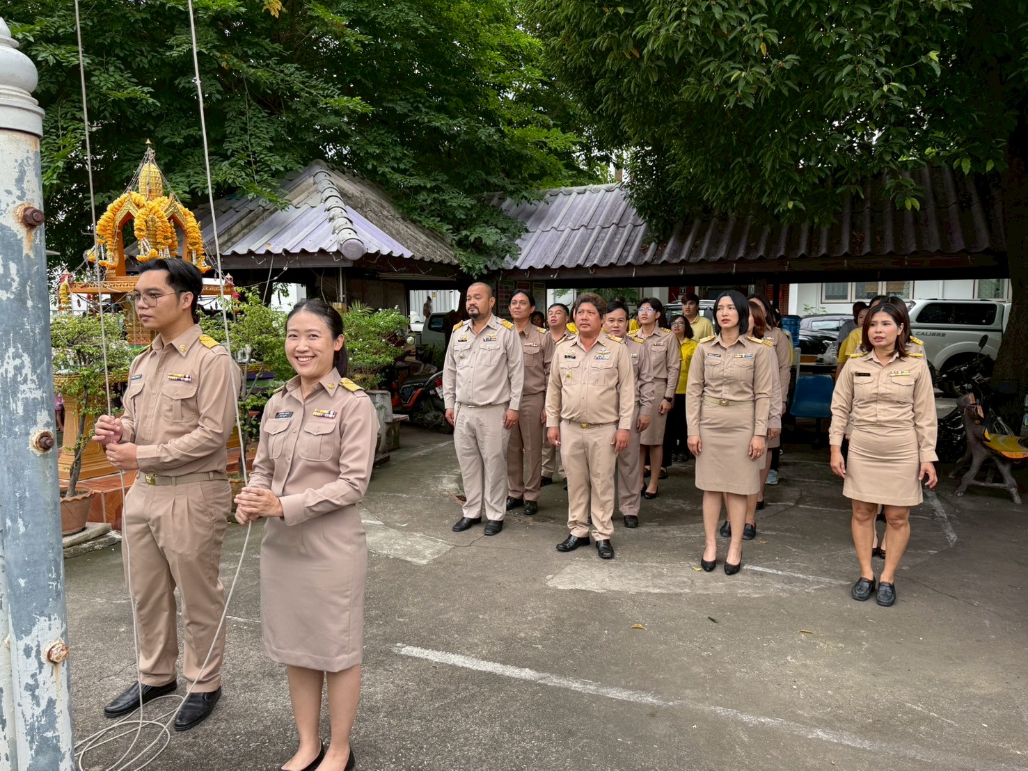 การจัดกิจกรรมเนื่องในวันพระราชทานธงชาติไทย 28 กันยายน (Thai National Flag Day) ประจำปี 2568 ในวันศุกร์ที่ 26 กันยายน 2568 เวลา 08.00 น. ณ บริเวณหน้าเสาธงของ ส.ป.ก.นครสวรรค์
