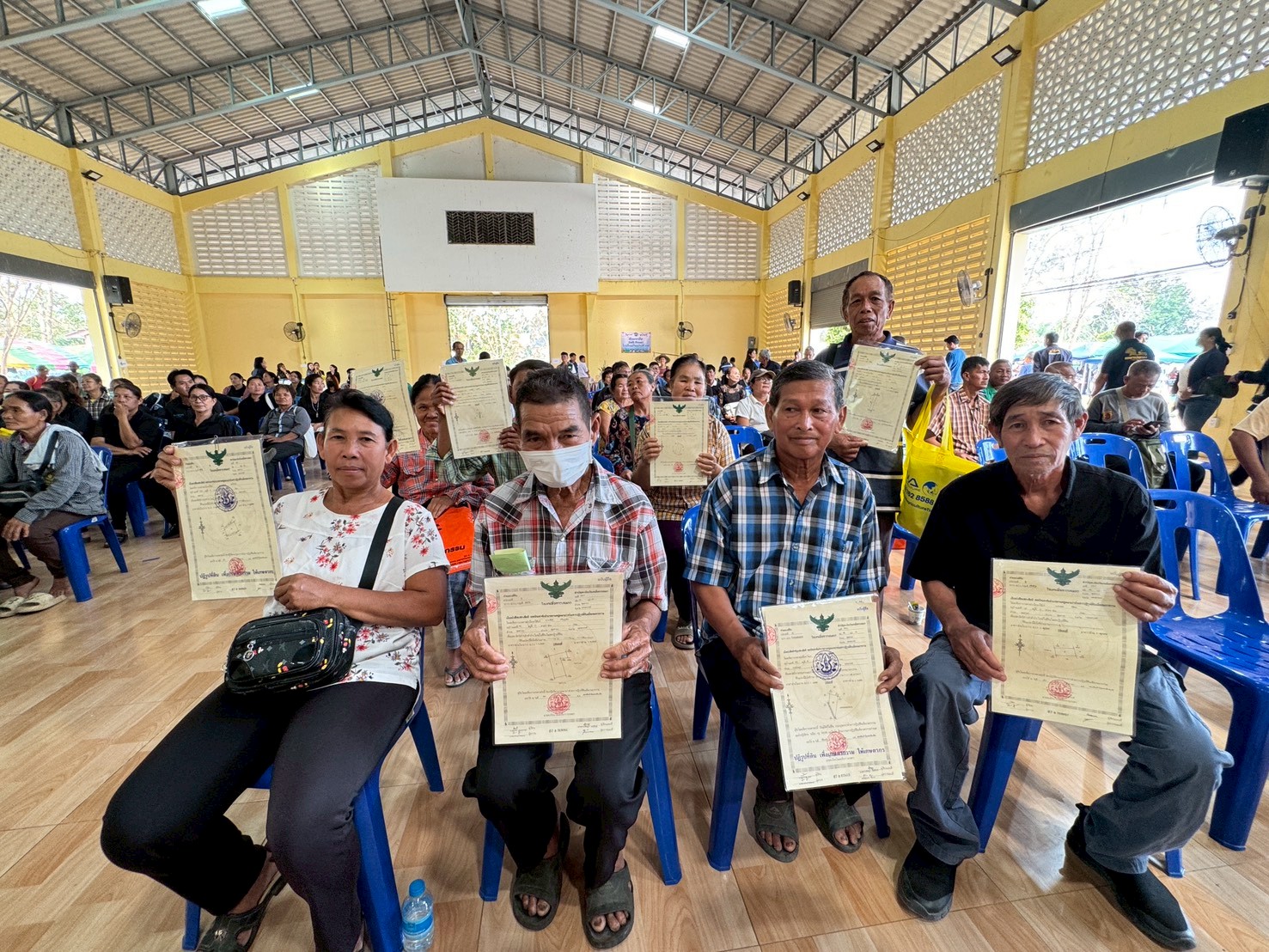 title - ส.ป.ก.ร่วมเป็นเกียรติในพิธีส่ง-รับมอบเครื่องบินปลดประจำการของกรมฝนหลวงและการบินเกษตร