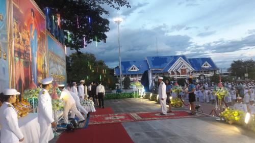 ส.ป.ก.นครสวรรค์ ร่วมพิธีวางพานพุ่มและจุดเทียนชัยถวายพระพรชัยมงคลแด่สมเด็จพระนางเจ้าสิริกิติ์ พระบรมราชินีนาถ ในรัชกาลที่ ๙ เนื่องในโอกาสเฉลิมพระชนมพรรษา ๘๖ พรรษา