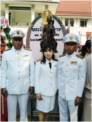 ส.ป.ก.นครสวรรค์ เข้าร่วมพิธี วันปิยมหาราช 23 ตุลาคม 2556 