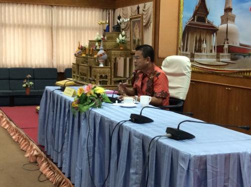 การประชุมคณะกรรมการปฏิรูปที่ดินจังหหวัดนครศรีธรรมราช ครั้งที่ 1/2558 
