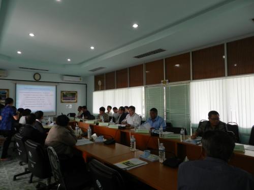 ประชุมหัวส่วนกระทรวงเกษตรและสหกรณ์