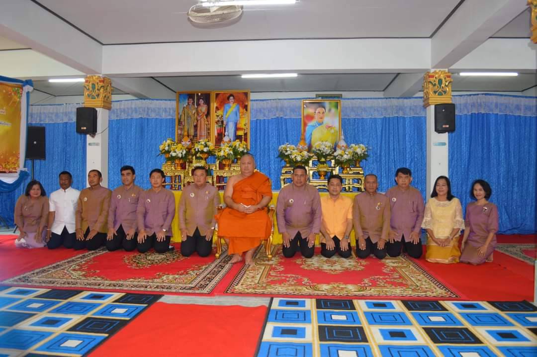 ส.ป.ก.นราธิวาส ร่วมพิธีเจริญพระพุทธมนต์ถวายพระพรชัยมงคลฯ