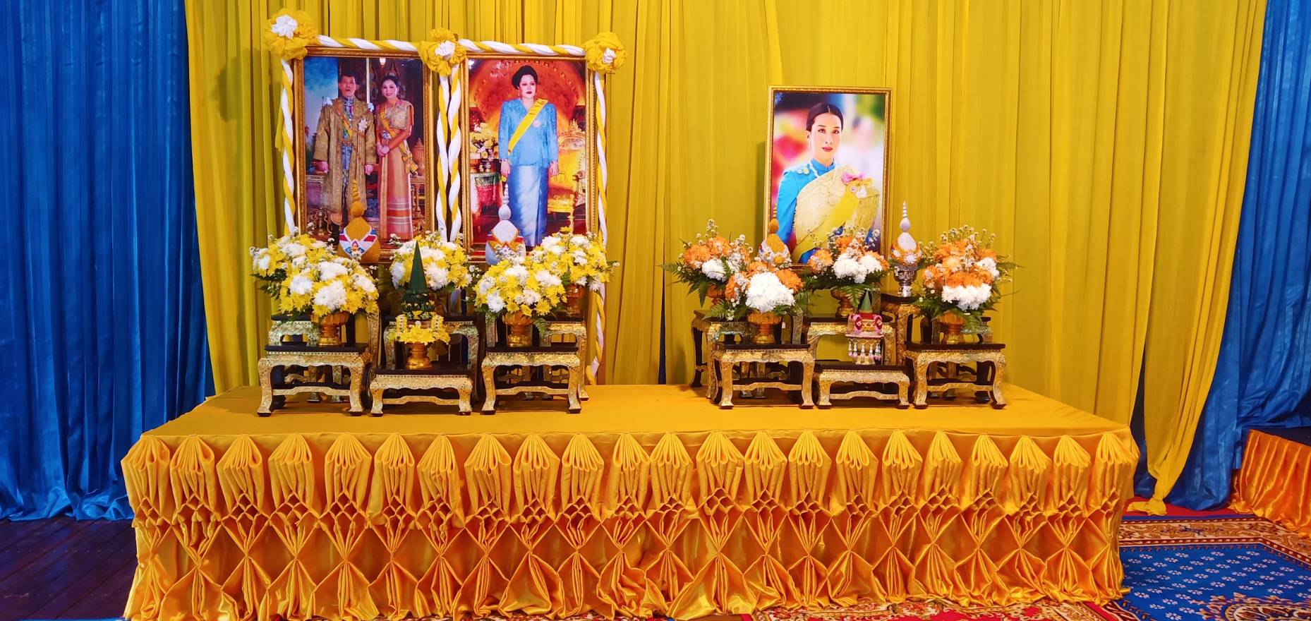 ส.ป.ก.นราธิวาส ร่วมพิธีเจริญพระพุทธมนต์เฉลิมพระเกียรติถวายพระพรชัยมงคลฯ