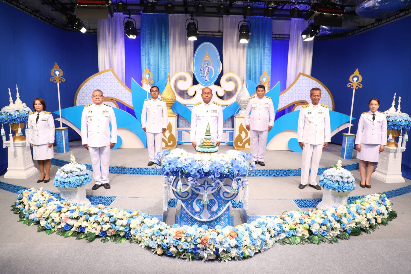 ปทจ.นราธิวาส ร่วมบันทึกเทปโทรทัศน์ ถวายพระพร เนื่องในโอกาสวันเฉลิมพระชนมพรรษาสมเด็จพระนางเจ้าสิริกิติ์พระบรมราชินีนาถพระบรมราชชนนีพันปีหลวง
