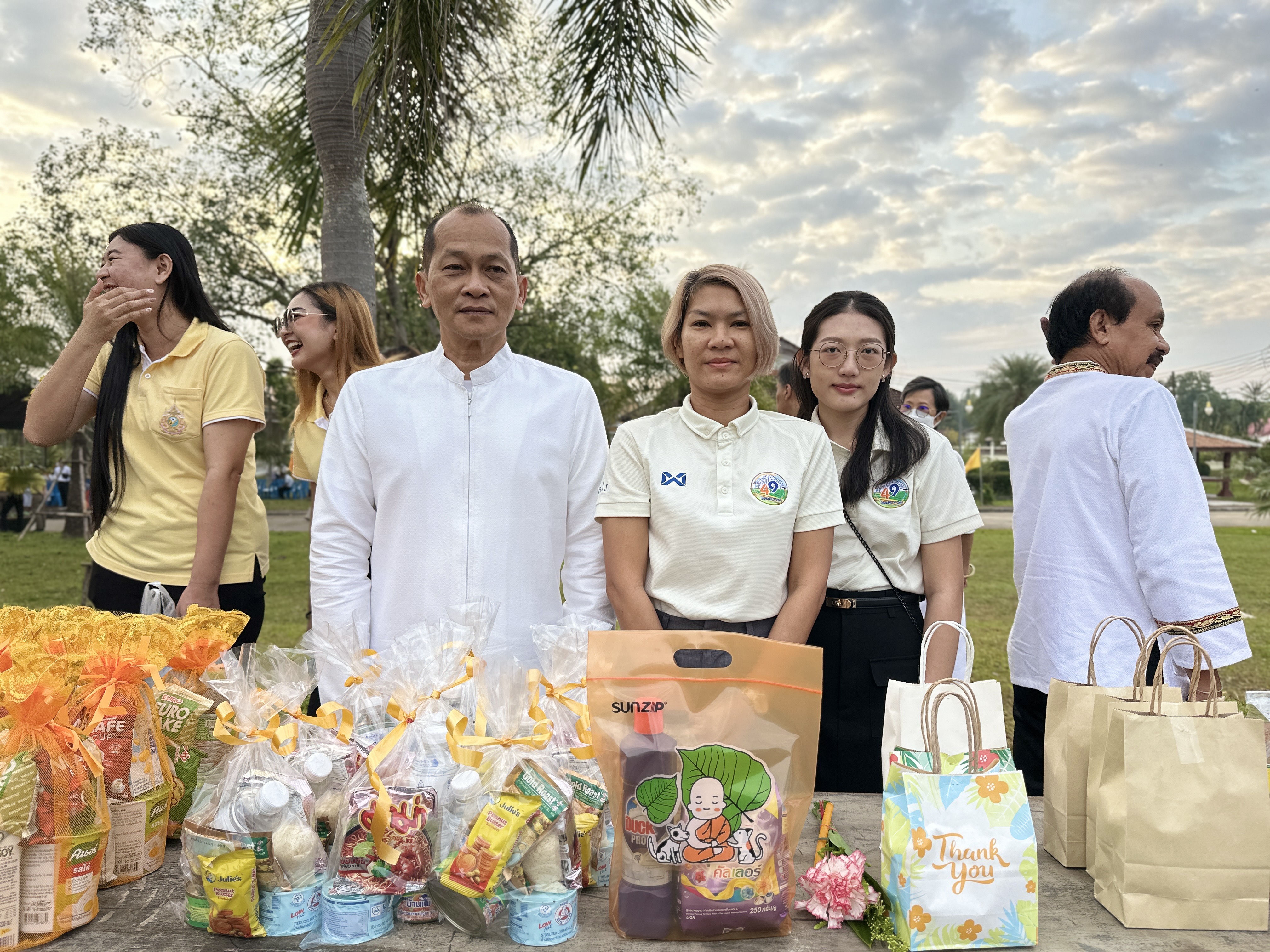  ส.ป.ก.นราธิวาส ร่วม กิจกรรมส่งเสริมพระพุทธศาสนา เนื่องในเทศกาลวันมาฆบูชา 