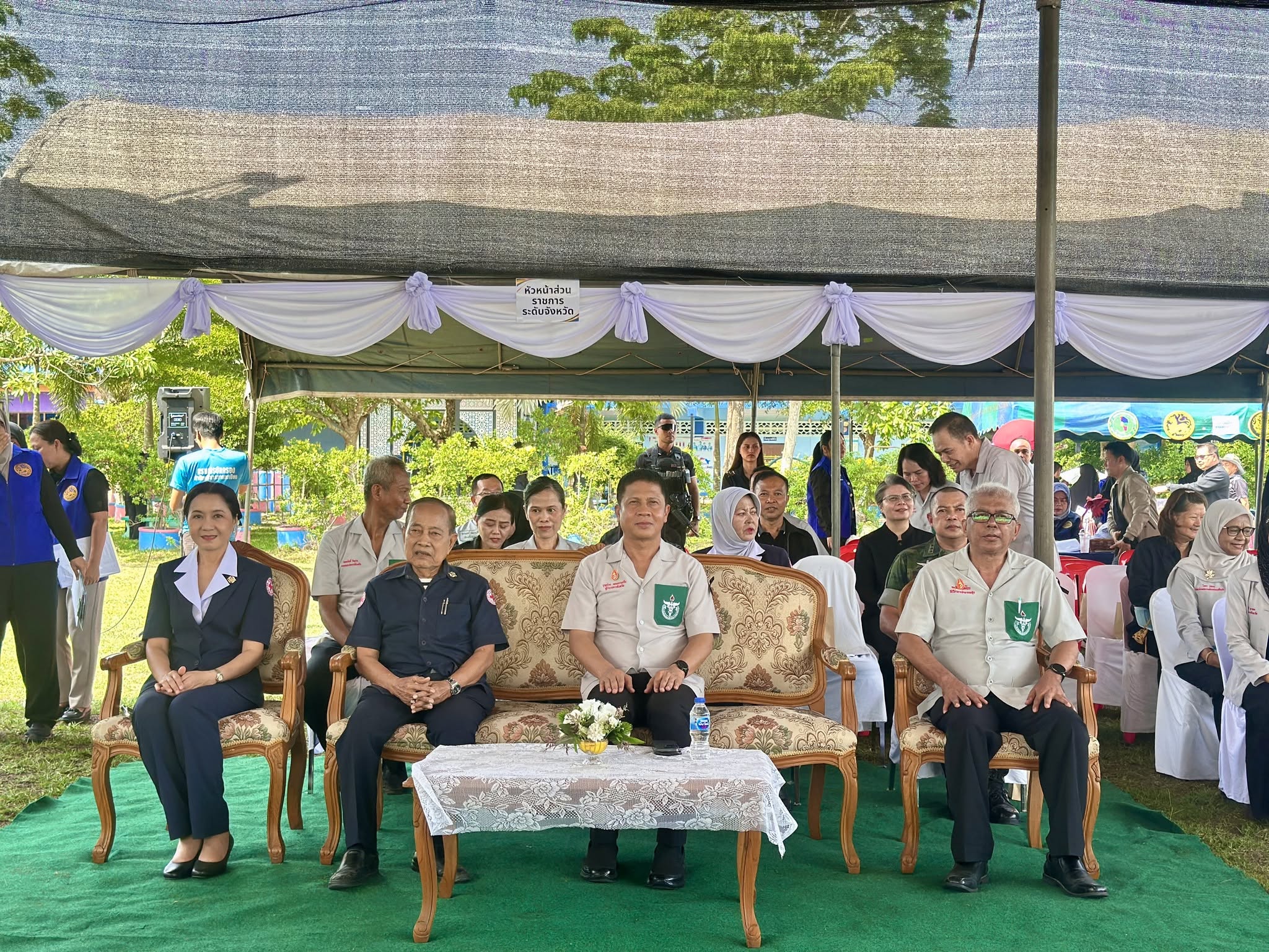 ส.ป.ก.นราธิวาส ร่วมกิจกรรมโครงการจังหวัดเคลื่อนที่ บำบัดทุกข์ บำรุงสุข สร้างร้อยยิ้มให้ประชาชน จังหวัดนราธิวาส ประจำปีงบประมาณ 2569