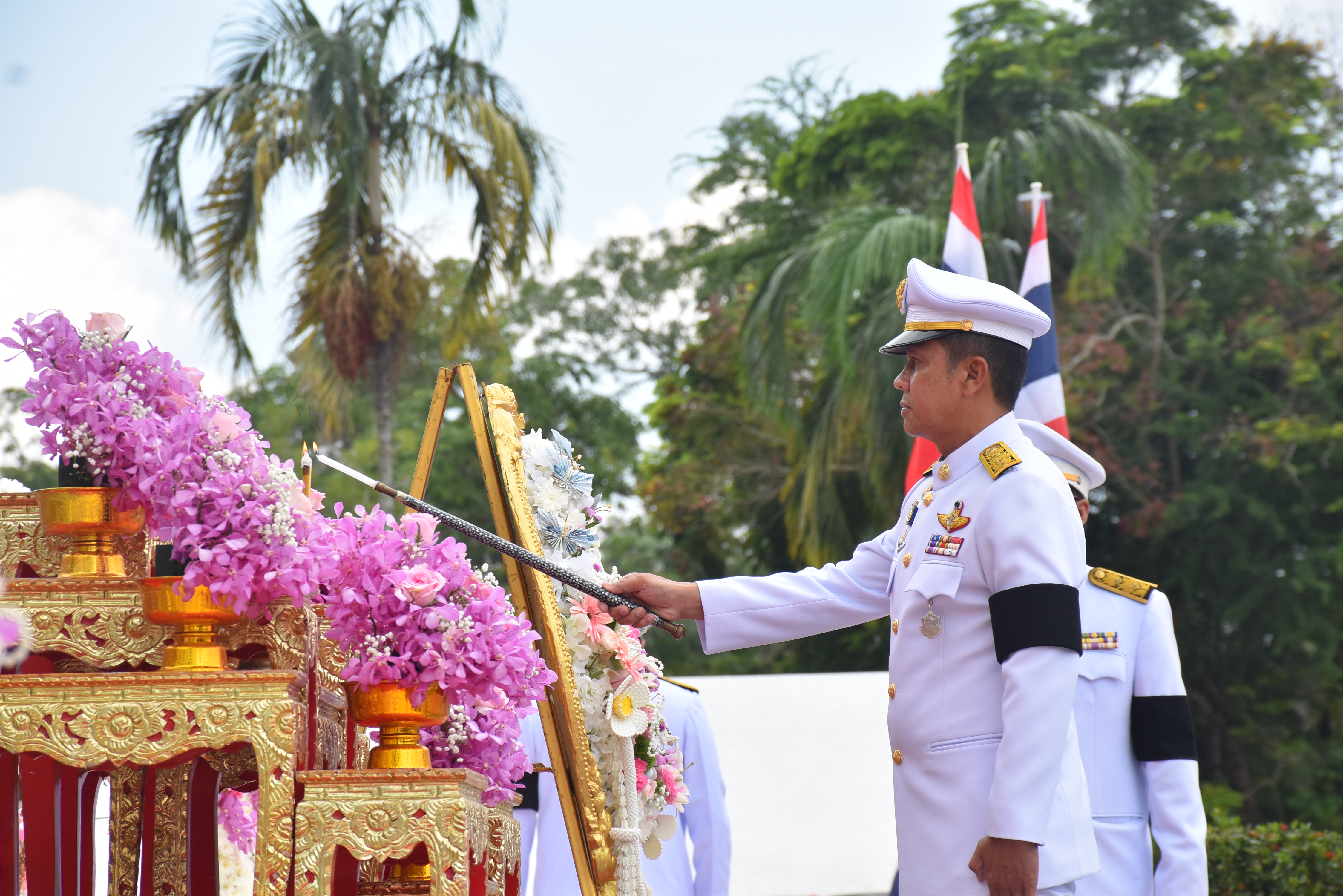 title - ส.ป.ก.นราธิวาส ร่วมพิธีวางพวงมาลาเนื่องใน 