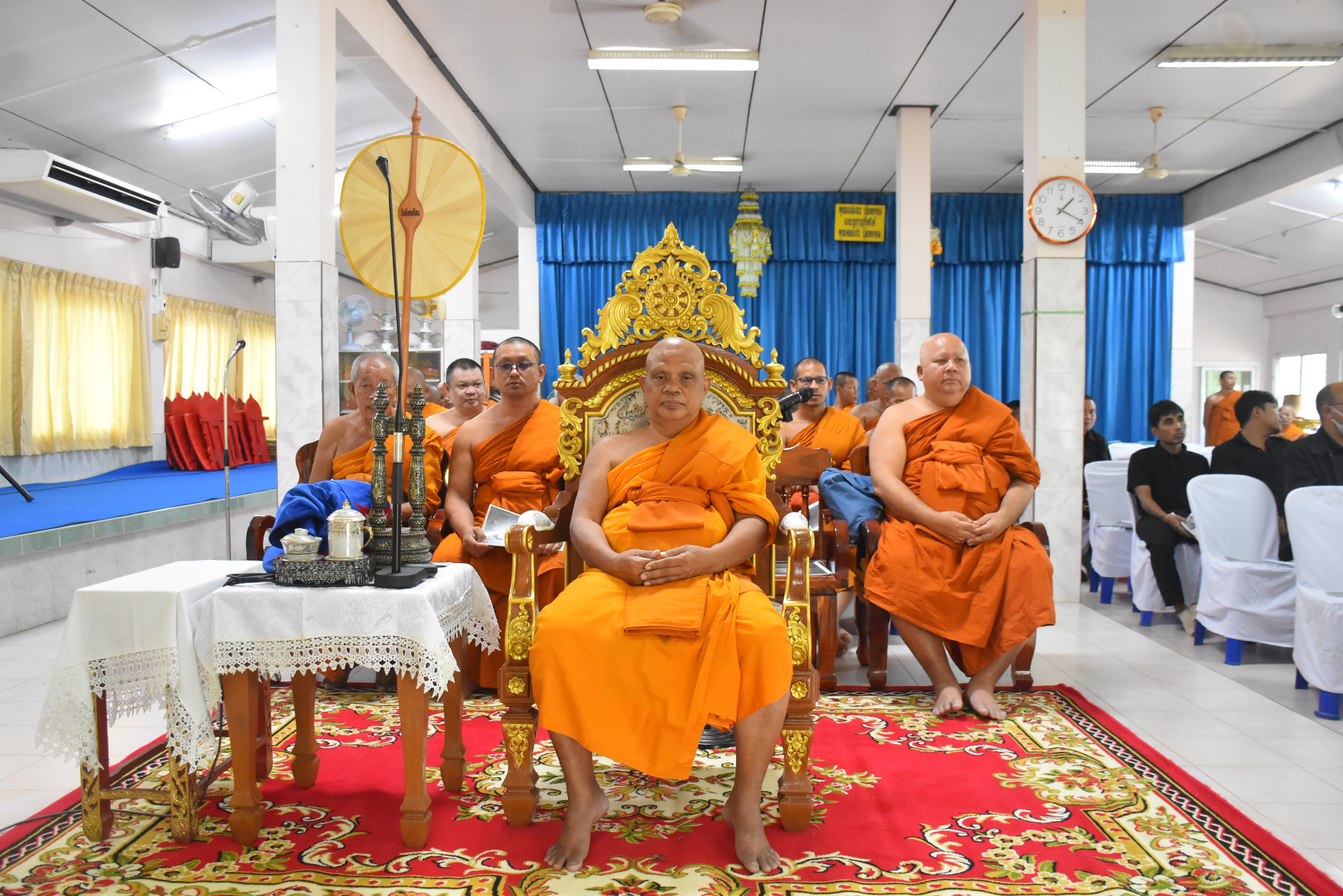 title - ส.ป.ก.นราธิวาส เข้าร่วมพิธีเจริญพระพุทธมนต์และเจริญจิตตภาวนาอุทิศถวายพระราชกุศลแด่ สมเด็จพระนางเจ้าสิริกิติ์ พระบรมราชินีนาถ พระบรมราชชนนีพันปีหลวง และอุทิศถวายพระกุศลแด่ สมเด็จพระเจ้าลูกเธอ เจ้าฟ้าพัชรกิติยภา นเรนทิราเทพยวดี กรมหลวงราชสาริณีสิริพัชร มหาวัชรราชธิดา