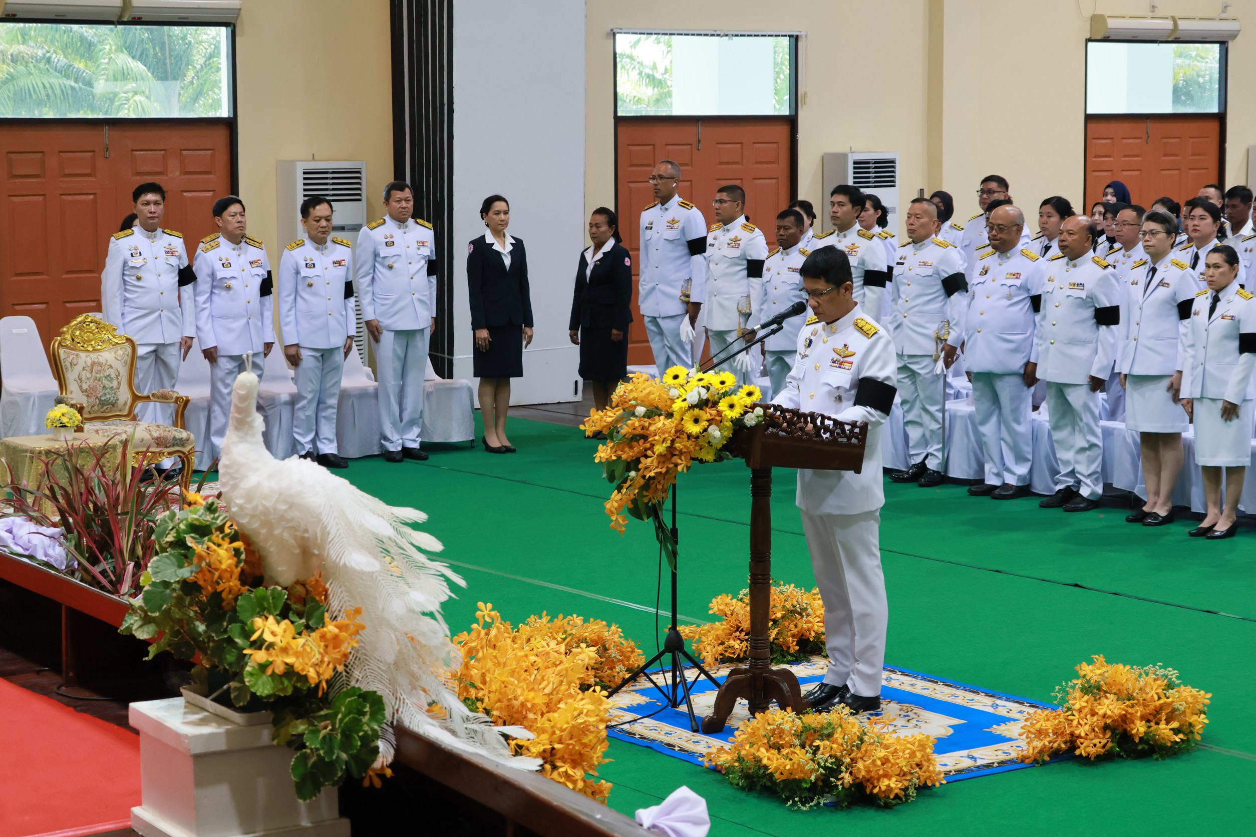 title - ส.ป.ก.นราธิวาส ร่วมพิธีถวายราชสักการะพระบาทสมเด็จพระบรมชนกาธิเบศร มหาภูมิพลอดุลยเดชมหาราช บรมนาถบพิตร