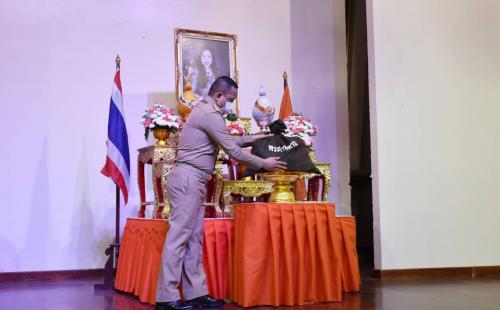 ส.ป.ก.นราธิวาส ร่วมเป็นเกียรติในพิธีรับมอบถุงยังชีพพระราชทานสมเด็จพระเจ้าน้องนางเธอ เจ้าฟ้าจุฬาภรณวลัยลักษณ์ อัครราชกุมารี กรมพระศรีสวางควัฒน วรขัตติยราชนารี องค์ประธานราชวิทยาลัย จุฬาภรณ์