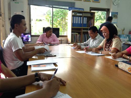 ประชุมสำนักงานปฏิรูปที่ดินจังหวัดนราธิวาส ประจำกรกฎาคม 2559