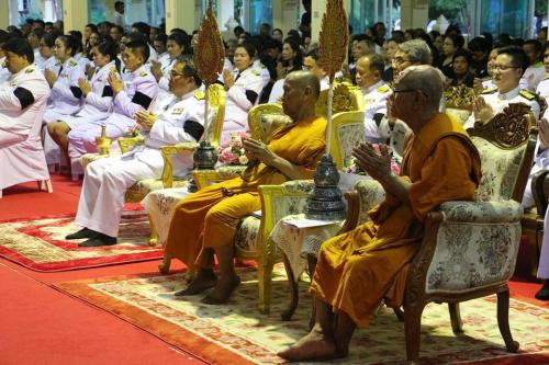 ปฏิรูปที่ดินจังหวัดนราธิวาส ร่วมพิธีบำเพ็ญกุศลฯ เเละเจริญพระพุทธมนต์ 