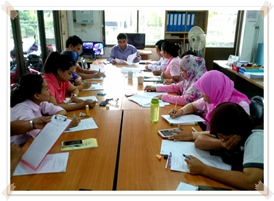 ประชุมสำนักงานปฏิรูปที่ดินจังหวัดนราธิวาส ประจำเดือนตุลาคม 