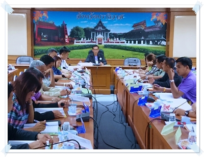 ส.ป.ก.นราธิวาส จัดประชุมคณะกรรมการปฏิรูปที่ดินจังหวัดนราธิวาส (คปจ.) ครั้งที่ 3/2558 