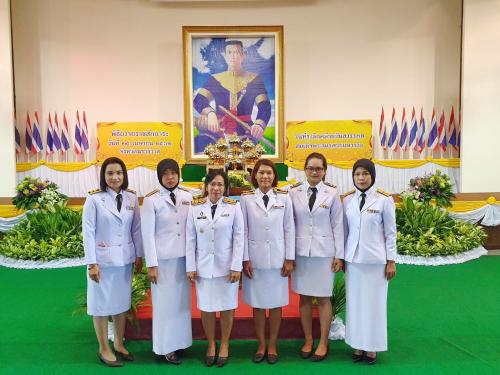 ส.ป.ก.นราธิวาส ร่วมพิธีวางพวงมาลาถวายราชสักการะ วันที่ระลึกคล้ายวันสวรรคต สมเด็จพระนเรศวรมหาราช 