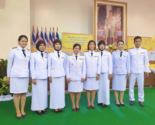 ส.ป.ก.นราธิวาส ร่วมกิจกรรมเนื่องในวันเฉลิมพระชนมพรรษา พระบาทสมเด็จพระเจ้าอยู่หัว ประจำปี 2562 