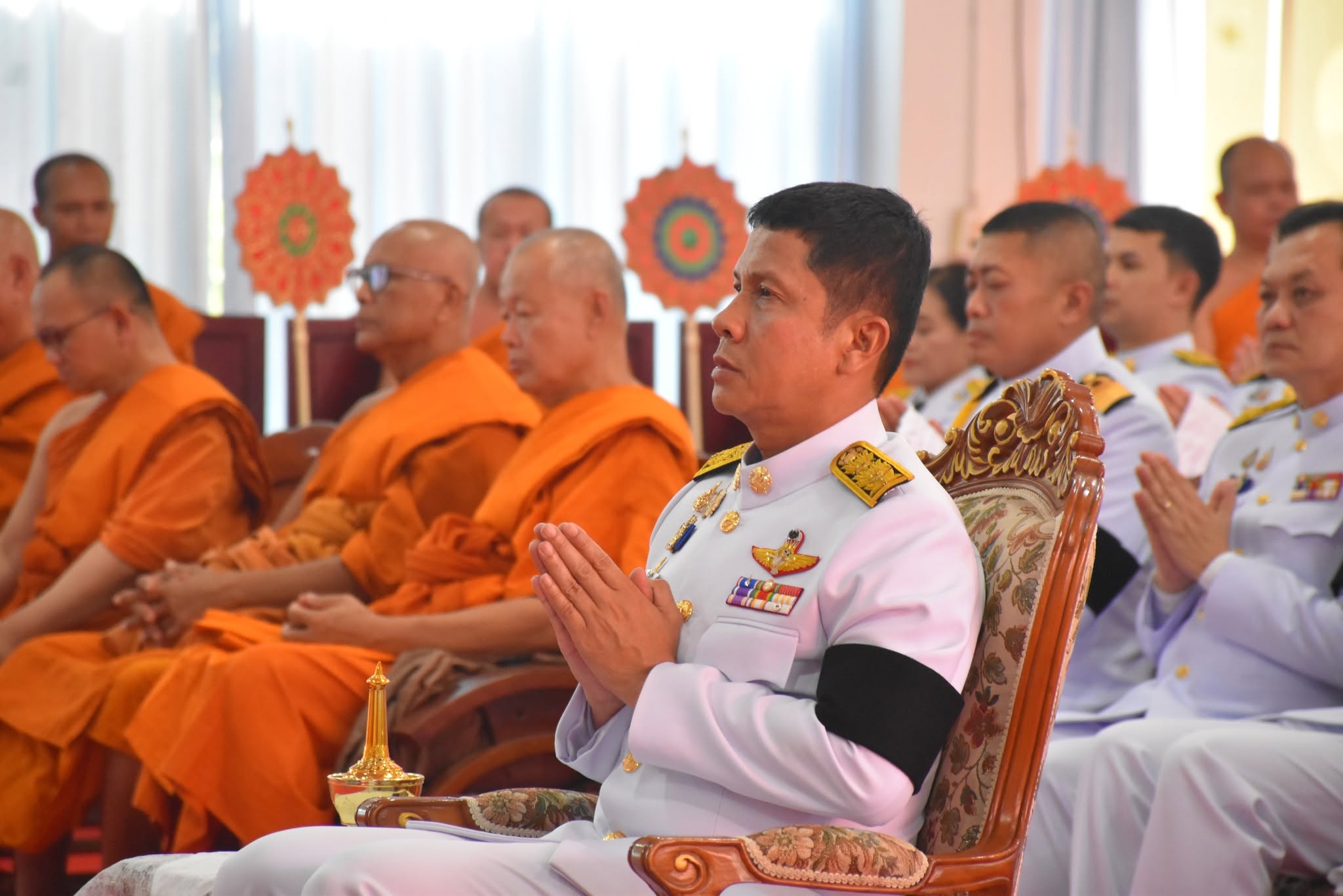 title - ส.ป.ก.นราธิวาส ร่วมพิธีบำเพ็ญกุศล ในวาระครบ7 วัน สัตตมวาร แห่งการสิ้นพระชนม์ อุทิศถวายพระกุศลแด่ สมเด็จพระเจ้าลูกเธอ เจ้าฟ้าพัชรกิติยาภา นเรนทิราเทพยวดีกรมหลวงราชสาริณีสิริพัชร มหาวัชรราชธิดา